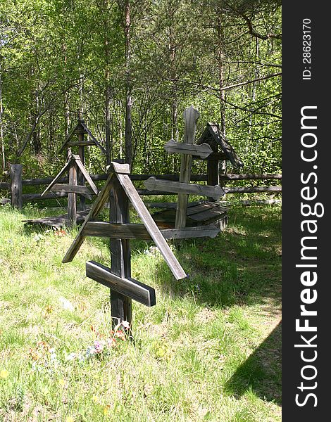 Siberian Graveyard, Russia