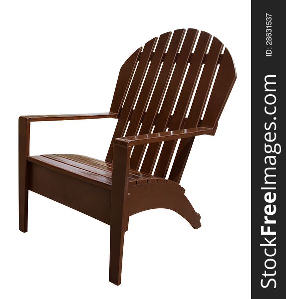 Armchair wooden