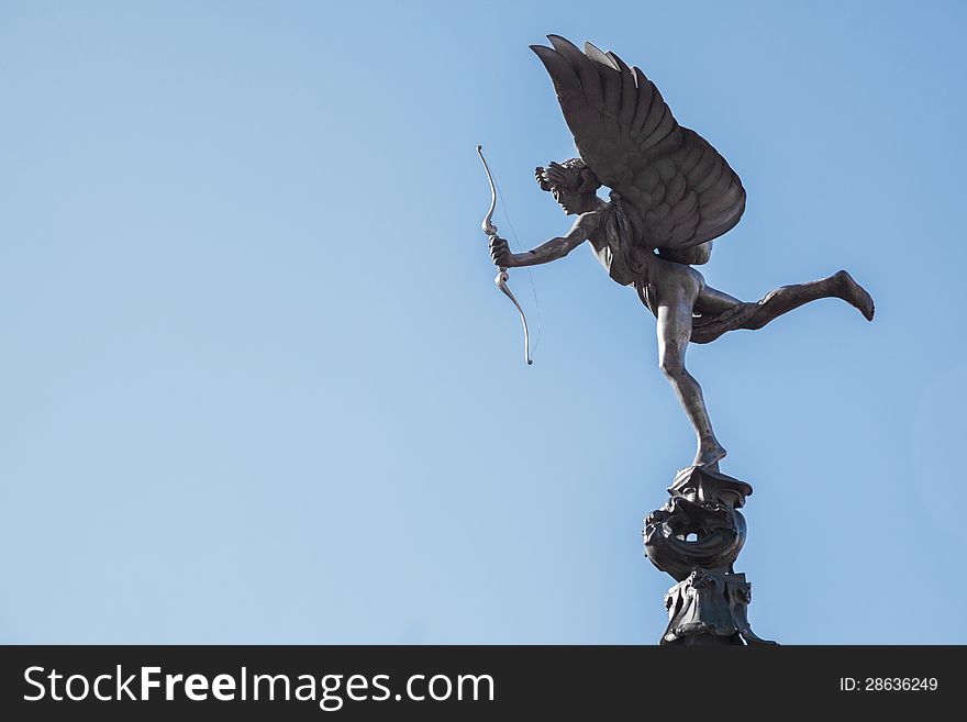 Eros Cupid Statue London