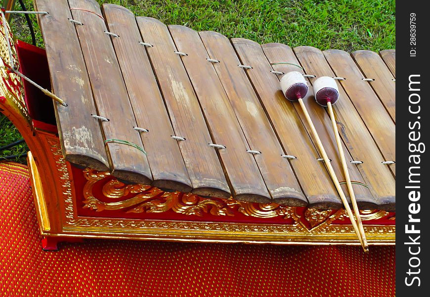 Xylophone, Thai traditional musical instrument