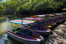 Cruise Boats In Park Stock Photography Cruise Boats In Park Stock Photography
