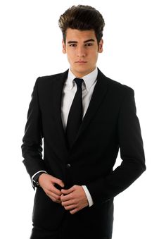 Young Businessman, Isolated On White Background Royalty Free Stock Images Young Businessman, Isolated On White Background Royalty Free Stock Images