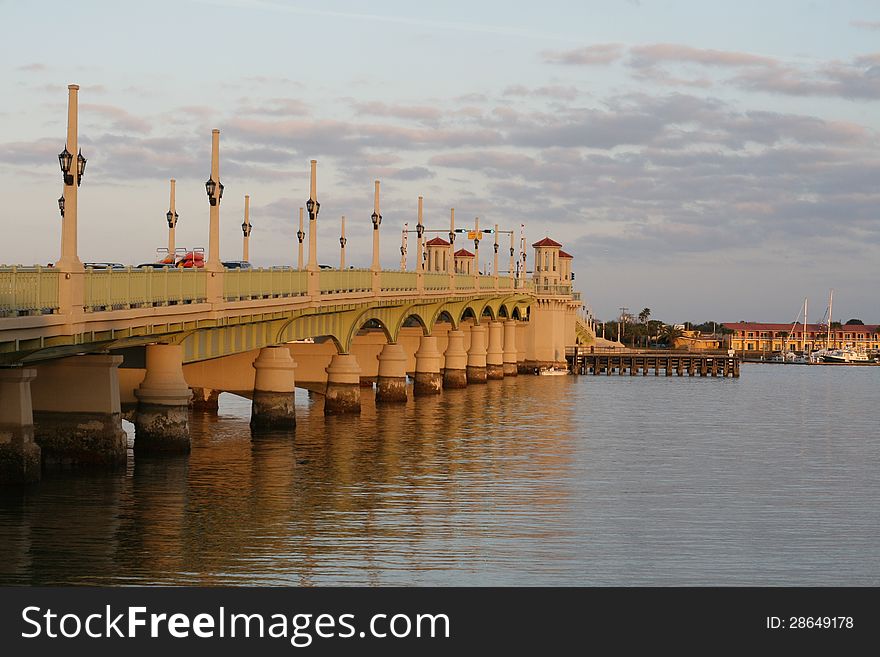 The Bridge of Lions, St Augustine, Florida.