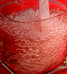 Bubbles In A Glass Royalty Free Stock Photo Bubbles In A Glass Royalty Free Stock Photo