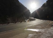 Old Mountain Road Royalty Free Stock Image Old Mountain Road Royalty Free Stock Image