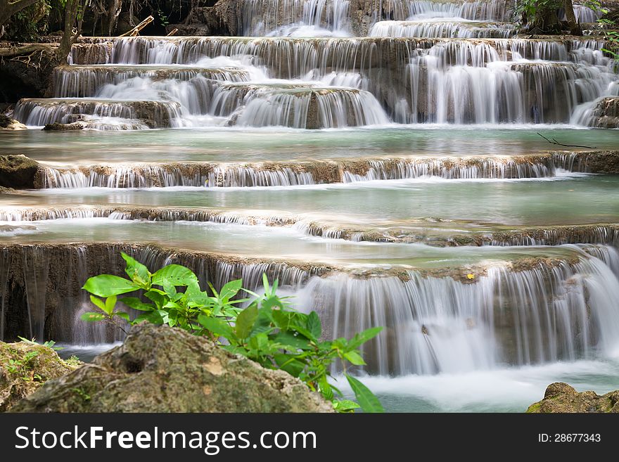 Waterfall In National Park