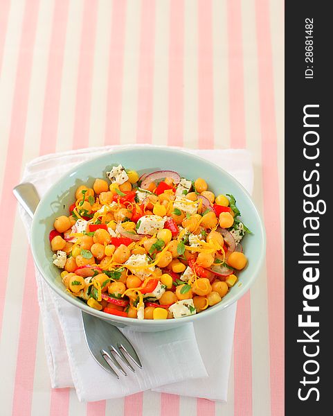 Chickpeas salad