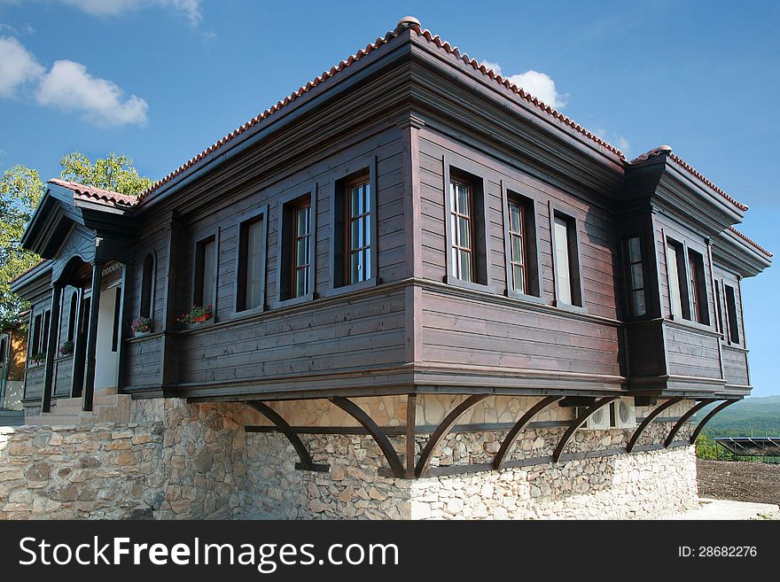 Local architecture holiday house in bulgaria