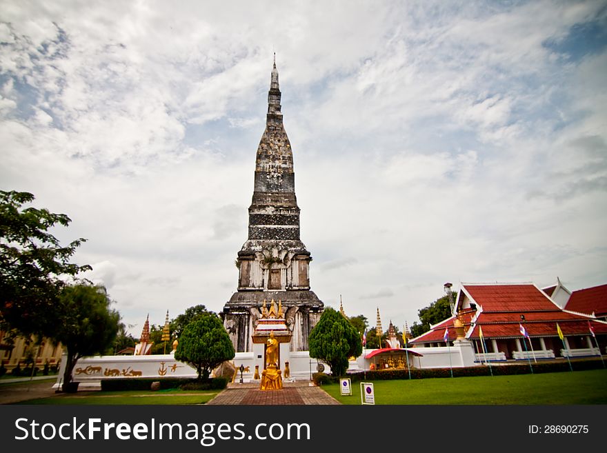 Old and holy pagoda at South east asia. Old and holy pagoda at South east asia