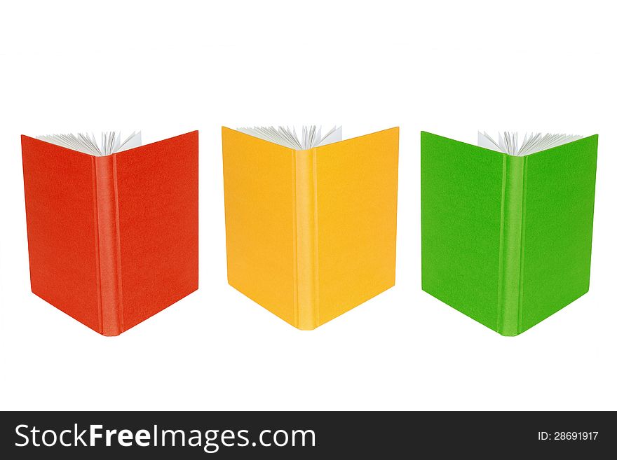 Three Open Book