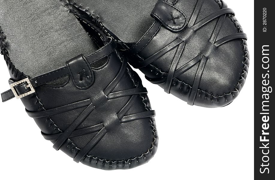 Black Slipon Shoes