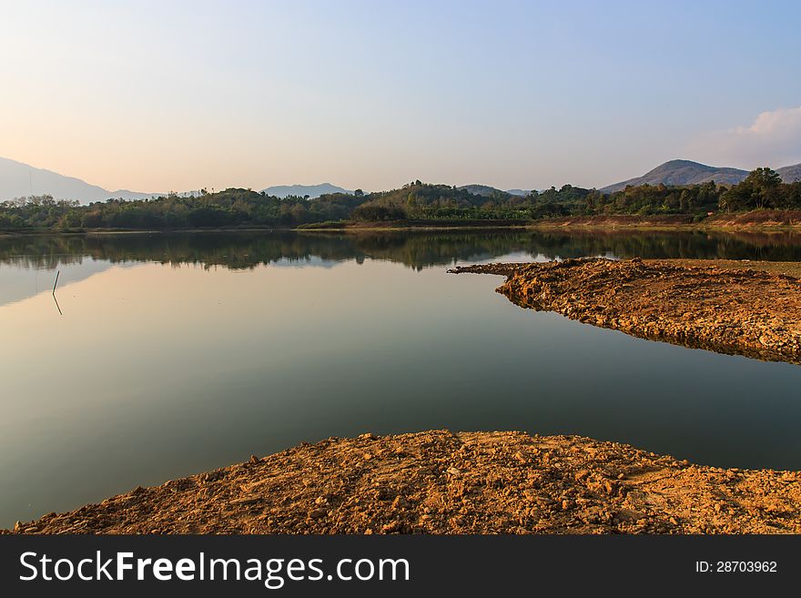 Thailand Uttaradit reservoir of Landscapes. Thailand Uttaradit reservoir of Landscapes.