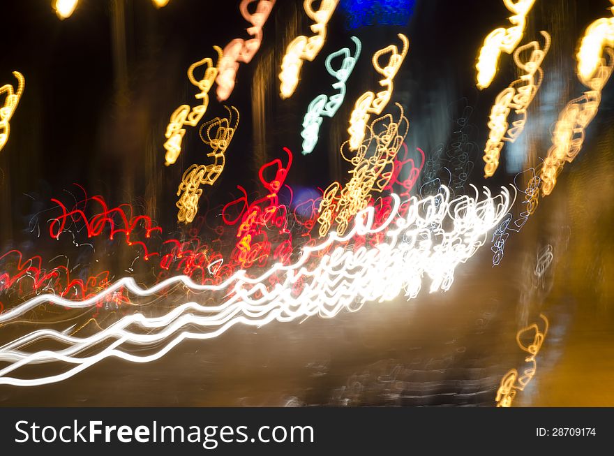 The slow Shutter light pattern