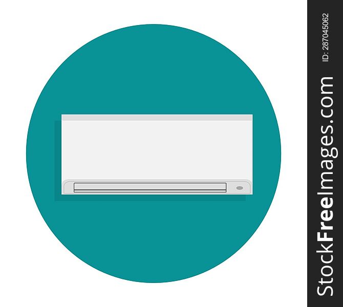 air conditioner icon 2d