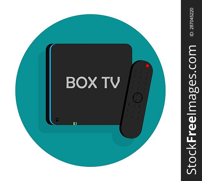 tv box icon 2d