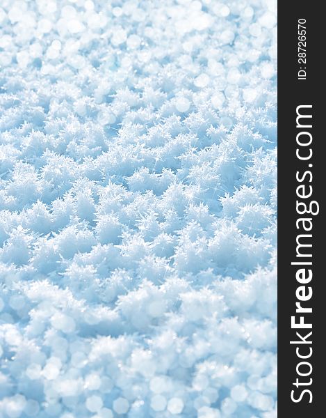 Abstract background of shiny ice crystals. Abstract background of shiny ice crystals