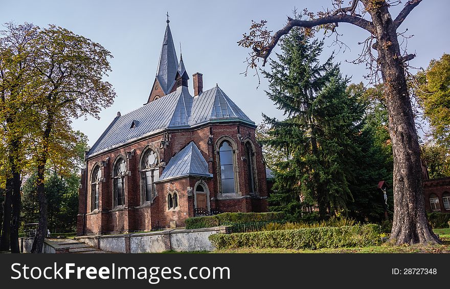 Lutheran parish church in Bytom-Miechowice, Silesia region, Poland