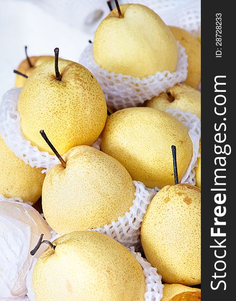 Image of fresh Chinese pear