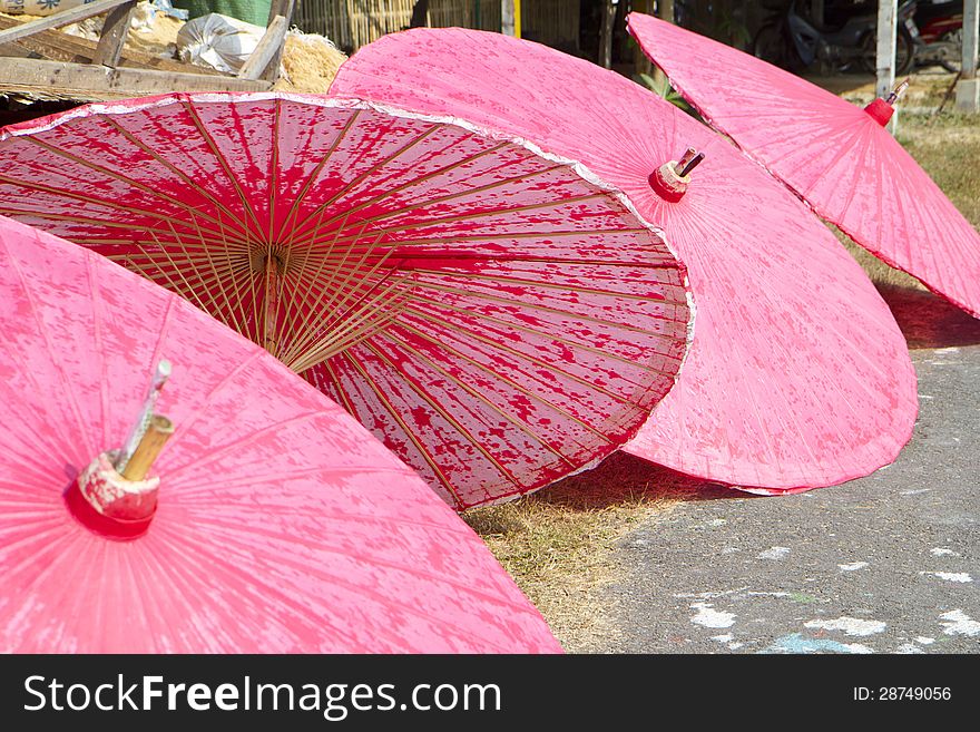 Bamboo Umbrella