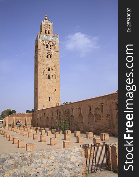 Koutoubia Mosque in Marrakech