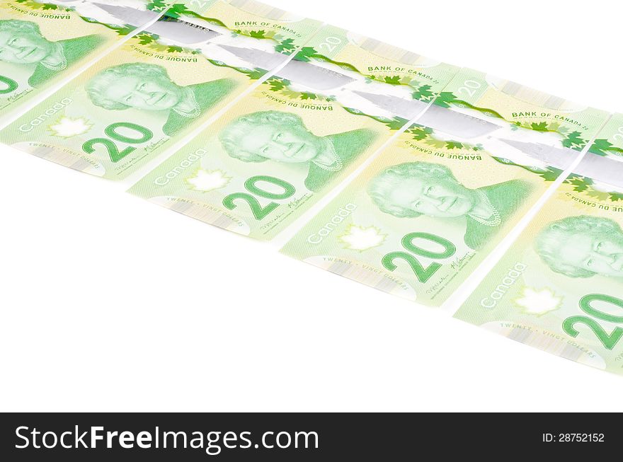 Canadian Twenty Dollar Bills 4