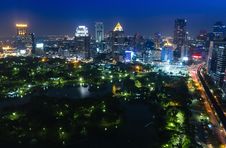 Bangkok City Night View Royalty Free Stock Photography Bangkok City Night View Royalty Free Stock Photography