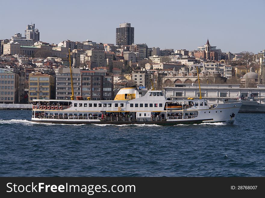 Bosphorus trip with historical ship in Istanbul