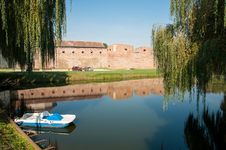 Defense Wall Of Fagaras Fortress In Romania Royalty Free Stock Photo Defense Wall Of Fagaras Fortress In Romania Royalty Free Stock Photo