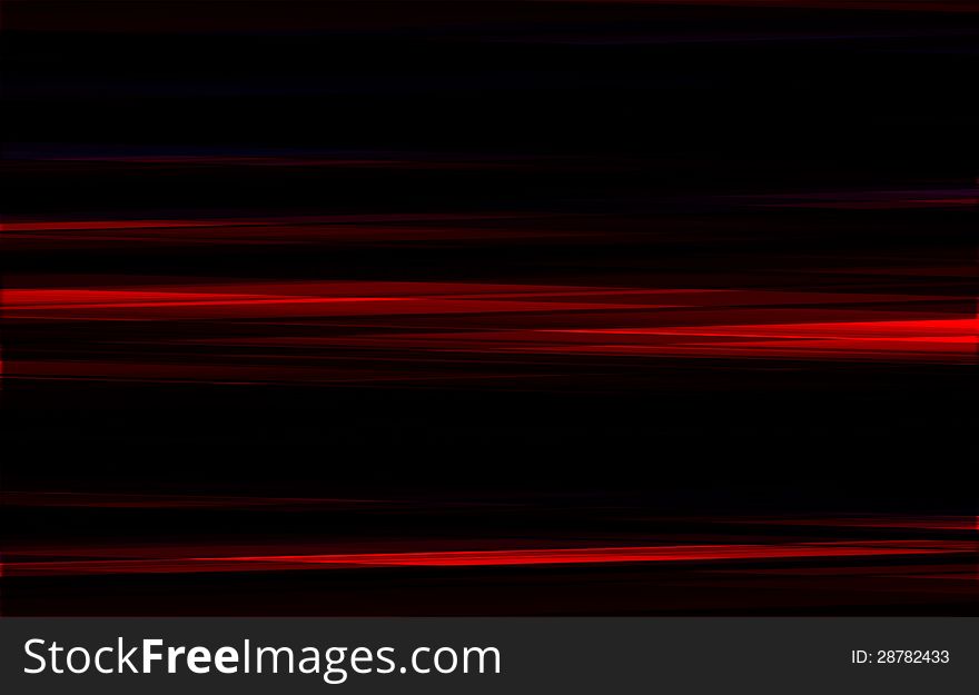 Horizontal striped red glow on a dark background. Horizontal striped red glow on a dark background