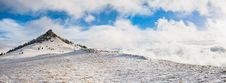 Alpine Peak Panorama Royalty Free Stock Photography Alpine Peak Panorama Royalty Free Stock Photography