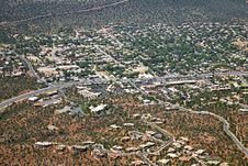 Highway 89a In Sedona, Arizona Royalty Free Stock Photography