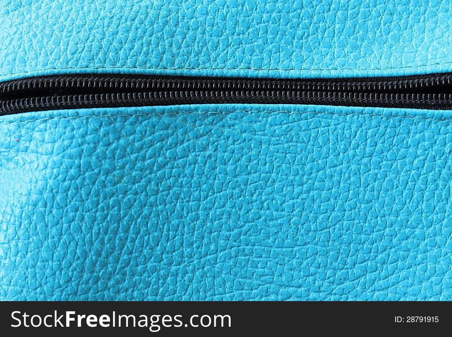 Blue leather for background usage