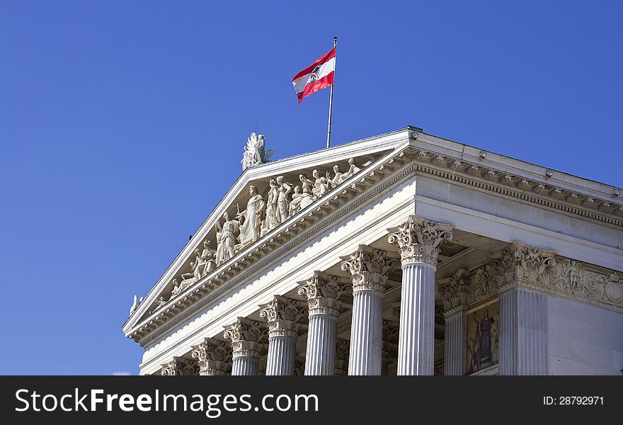 Austrian Parliament in Vienna