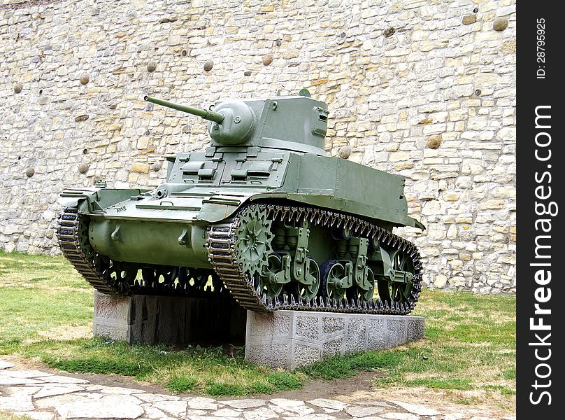 Second World War Tank, General Stuart Model M3a1