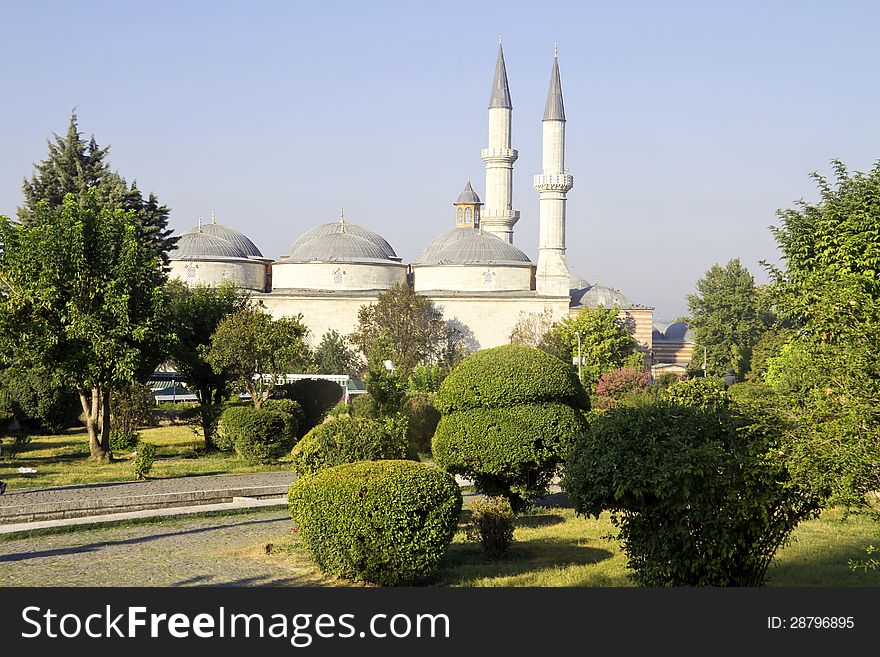 Ottoman Mosque in Edirne, Turkey, Edirne is the former capital of Ottoman Empire