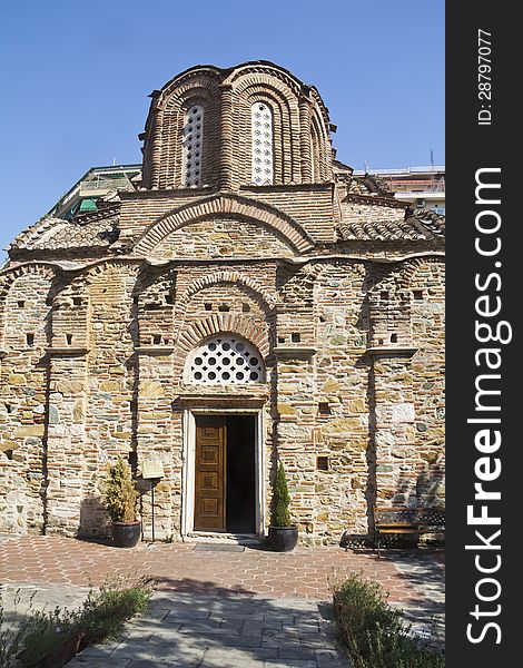 Panagia Chalkeon Church was founded in 1028. Thessaloniki