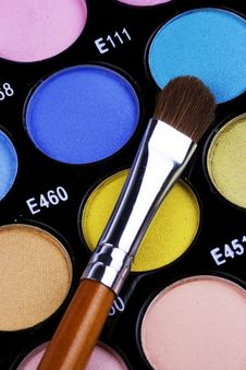 Make-up Palette Royalty Free Stock Photography Make-up Palette Royalty Free Stock Photography