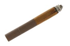 Burned-out Cigar Stock Photo Burned-out Cigar Stock Photo