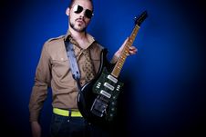 Guitar Player Stock Images