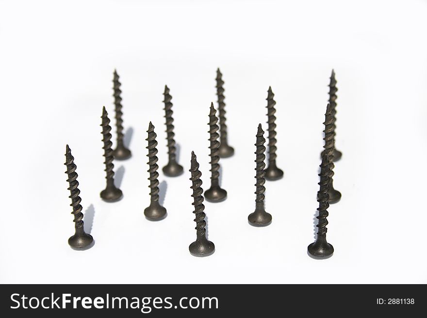 Screws are built in chessboard order