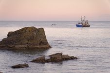 Looe Bay View Royalty Free Stock Images Looe Bay View Royalty Free Stock Images