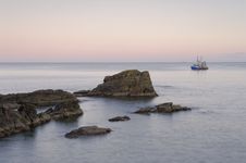 Looe Bay Royalty Free Stock Image Looe Bay Royalty Free Stock Image