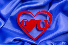 I Love You Heart Stock Photography I Love You Heart Stock Photography