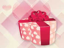 Opened Pink Heart Shaped Box Stock Photo Opened Pink Heart Shaped Box Stock Photo