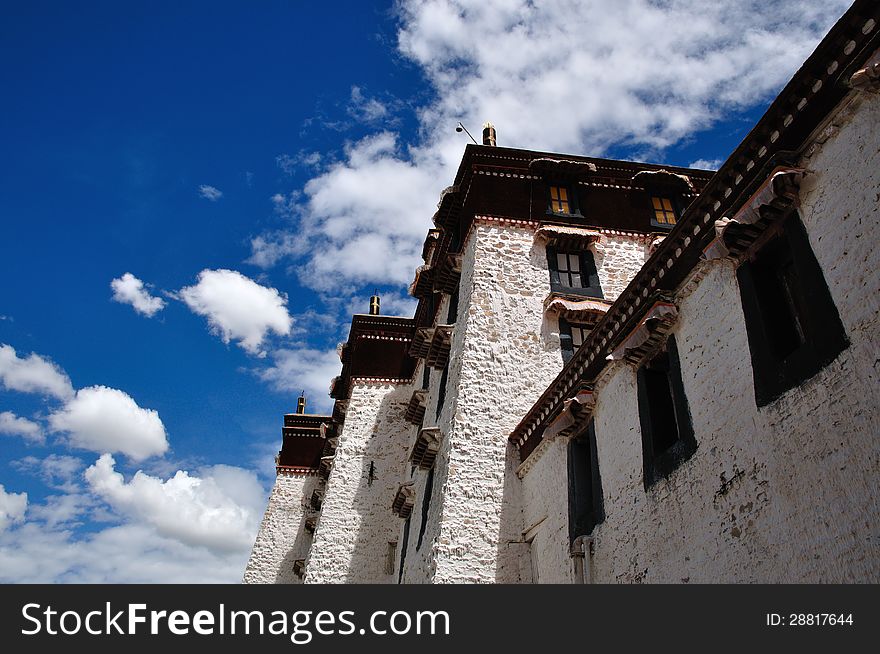 Sky And Ancient Buildings