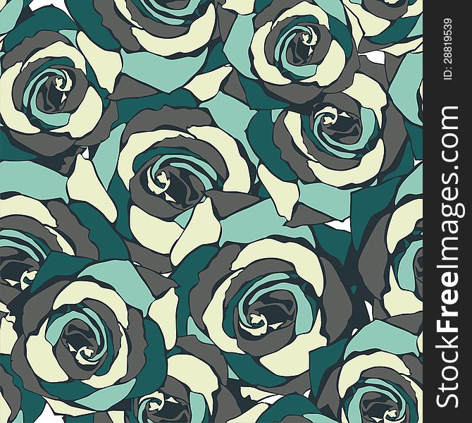 Floral seamless texture