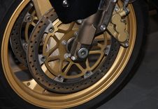 Wheel And Disc Brake. Royalty Free Stock Image Wheel And Disc Brake. Royalty Free Stock Image