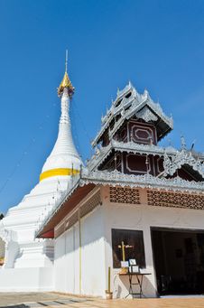 Wat Phra That Doi Kong Mu Temple, Thailand. Royalty Free Stock Photos Wat Phra That Doi Kong Mu Temple, Thailand. Royalty Free Stock Photos
