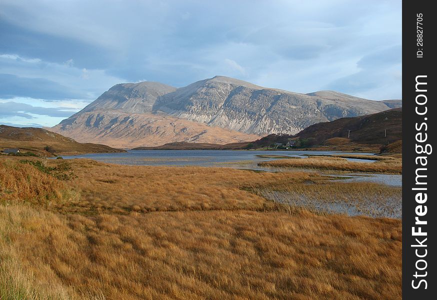 Arkle and Loch Stack, North West Highlands of Scotland