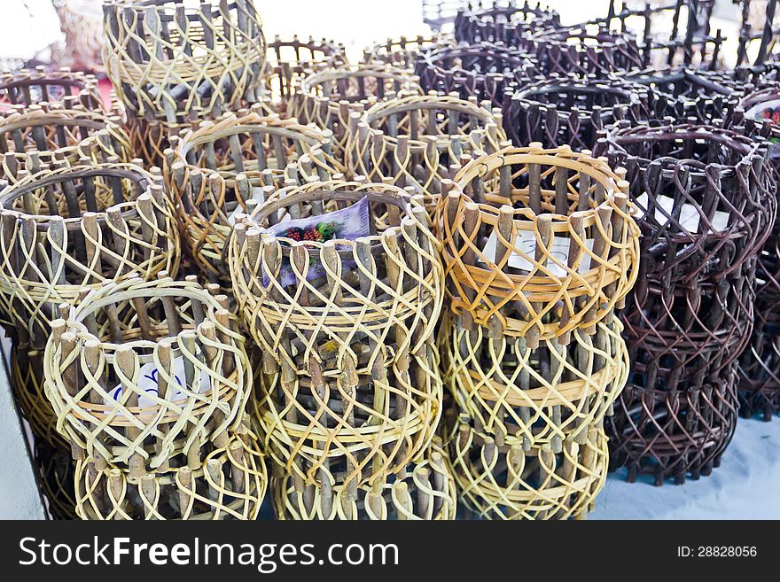 Structure of Rattan use a Background